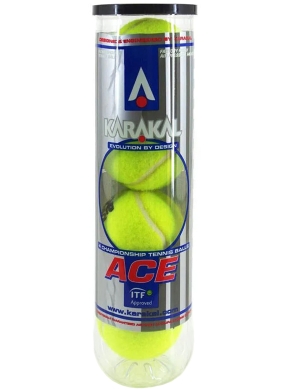 Karakal Ace Championship Tennis Balls 4pk